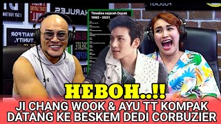 VIRAL!! AYU AND CHANG WOOK REVEAL THEIR CLOSENESS AT DEDI CORBUZIER'S STUDIO