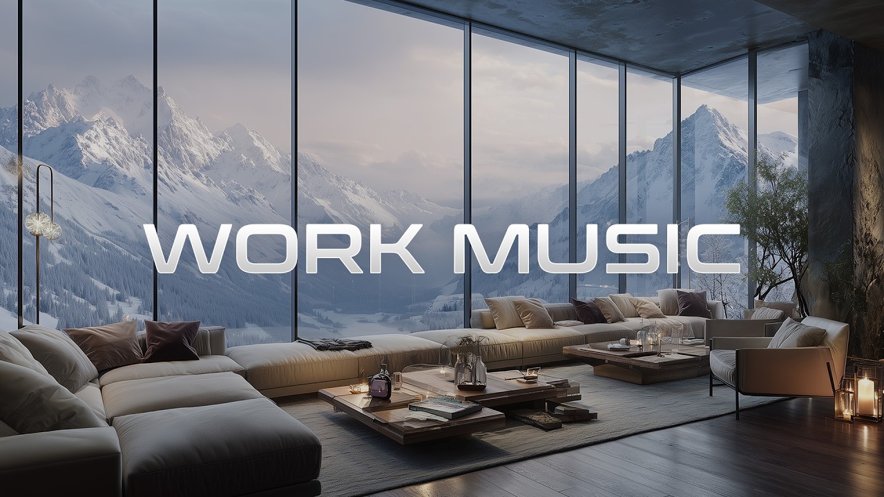 Relaxing Work Music | Zen Nordic Workspace for Focus & Productivity ...