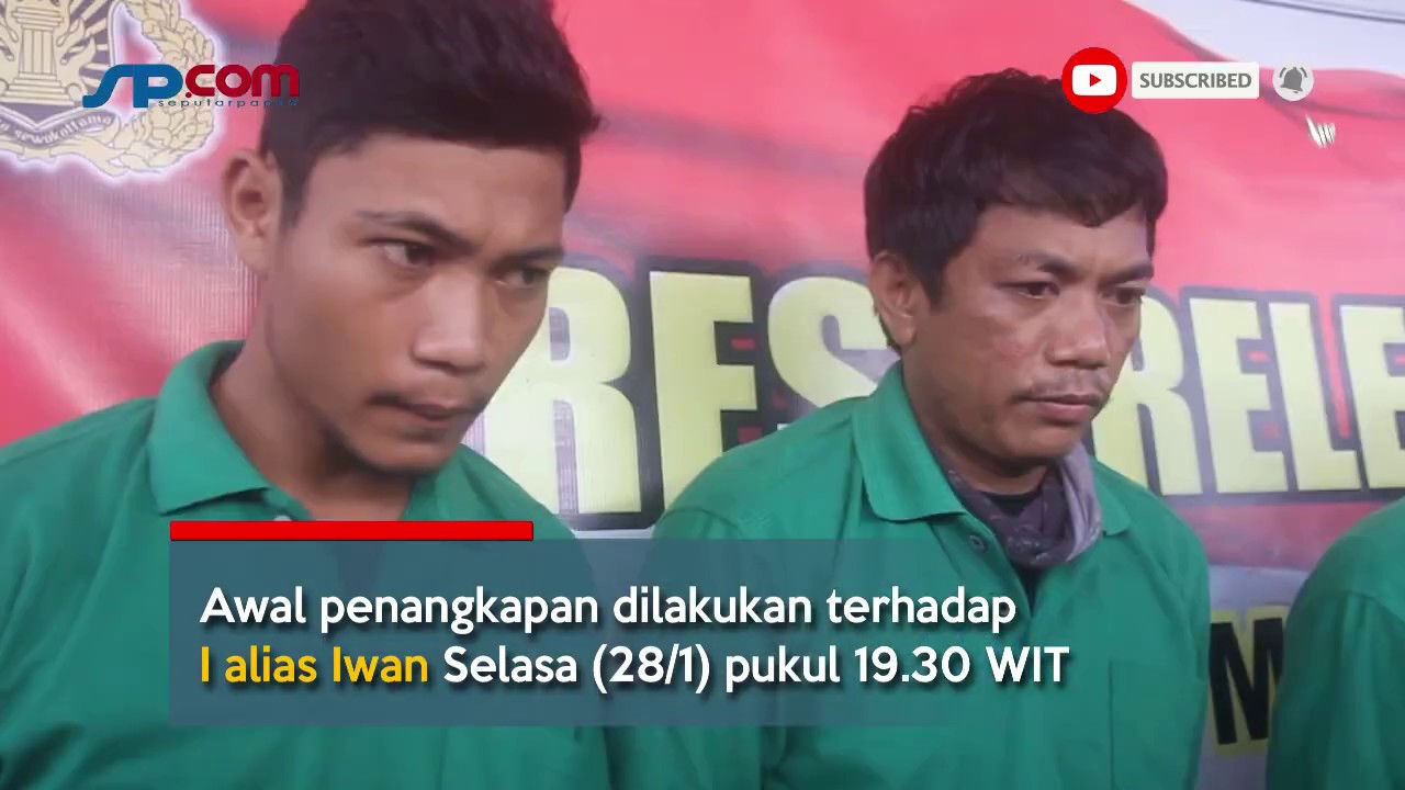 Polisi Tangkap Jaringan Narkoba di Timika