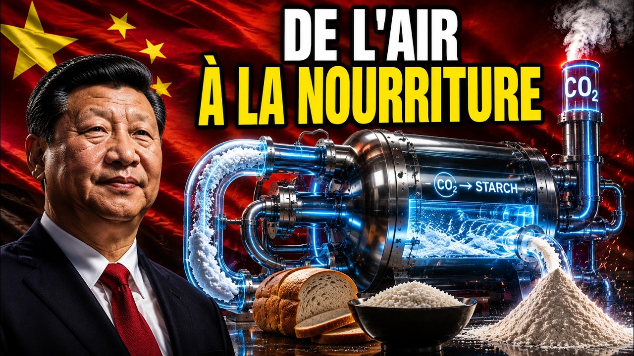 La Chine A Fabriqué De La Nourriture À Partir De L'Air, Sans Champ Ni Terre