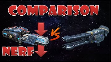Atomizer After NERF vs Pulsar medium weapon comparison test server war robots