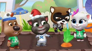 My Talking Tom Friends New Space update Becca scared all Friends Gameplay Android ios