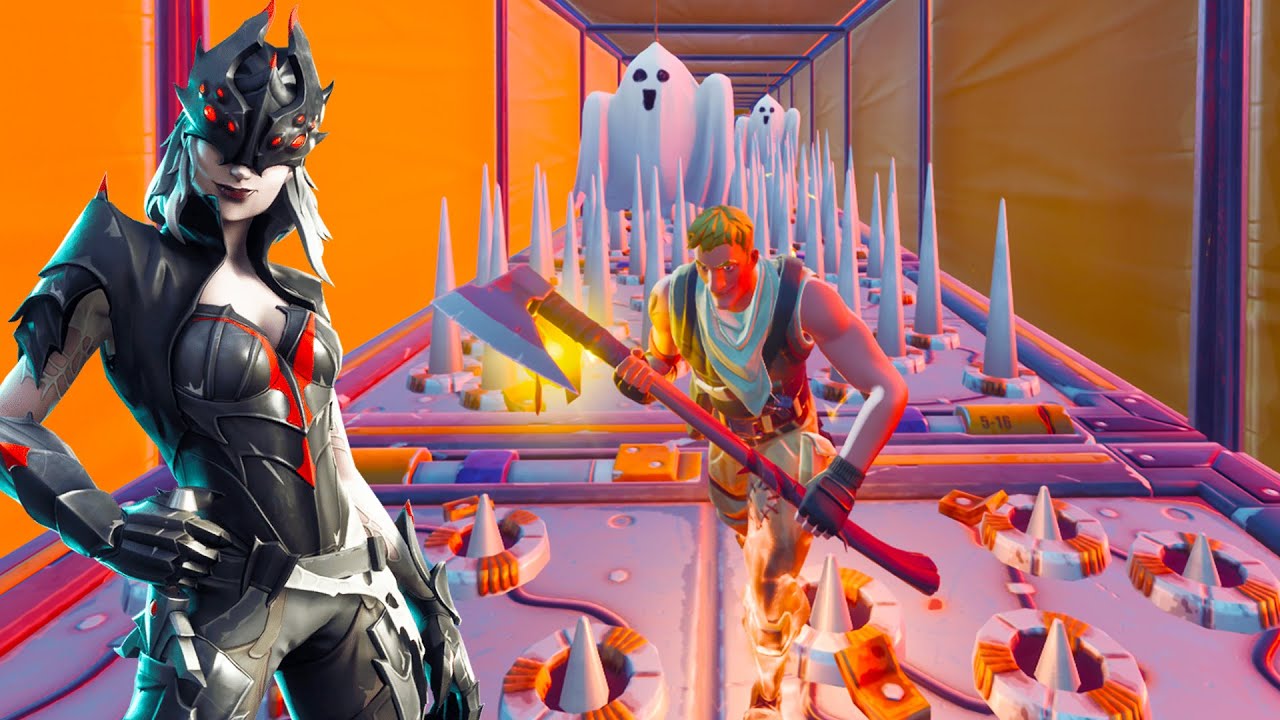 100 LEVEL PRO PARKOUR - Fortnite met Roedie