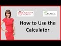 How to use the Calculator / Questra AGAM / Emma Tomlinson