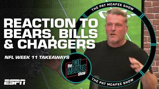 🚨 WEEK 11 REACTIONS 🚨 Chiefs' 1st loss, Bears-Packers ending, Harbaugh & more! | The Pat McAfee Show
