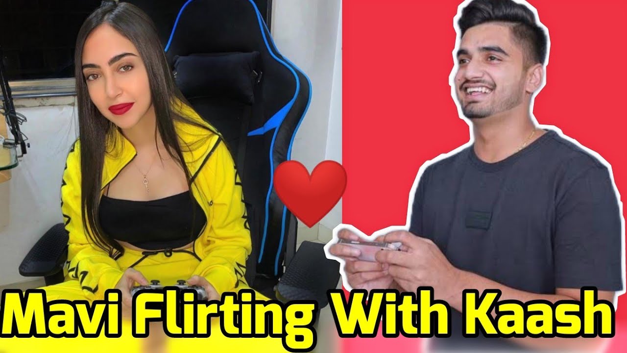 mavi flirting with kaash | Mavo With Kaasho Live BGMI