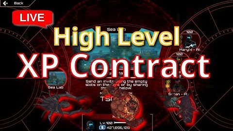 [TEST] Try Solo High Level XP Contract for Leveling [SAS 4] 20240816