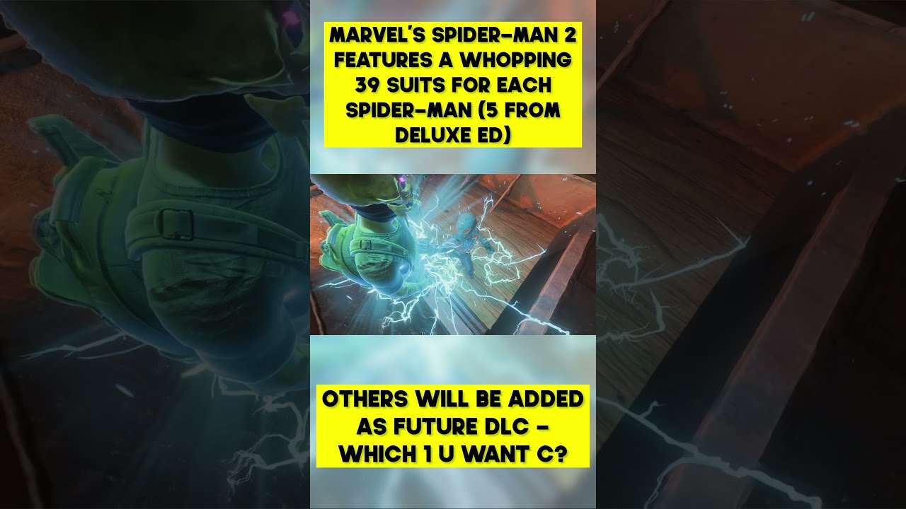 WON T BELIEVE HOW MANY SUITS IN SPIDER MAN 2 PS5 YouTube WON T BELIEVE HOW MANY SUITS IN SPIDER MAN 2 PS5 YouTube