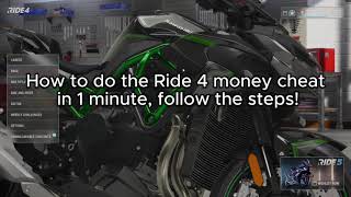 Ride 4 Unlimited Money Cheat | Cheat Engine Tutorial 🏍️💰
