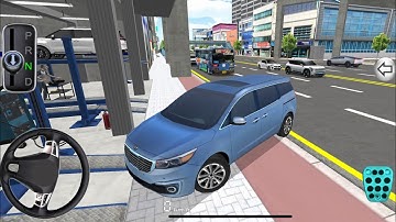New Kia Carnival is ready for Parking - 3d Driving Class android game || Car Game #gameplay #cargame