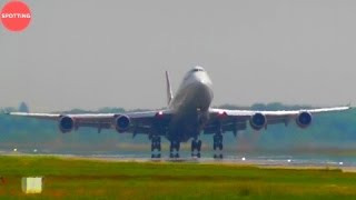 CLOSE-UP HEAVY ACTION  | 1 Hour of Plane Spotting at London Gatwick Airport!