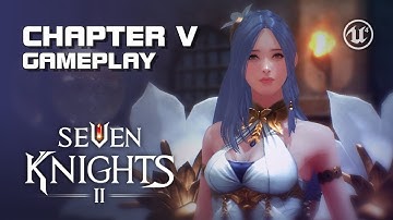 Seven Knights 2 - Chapter 5 Gameplay - Android on PC - F2P - Mobile - KR
