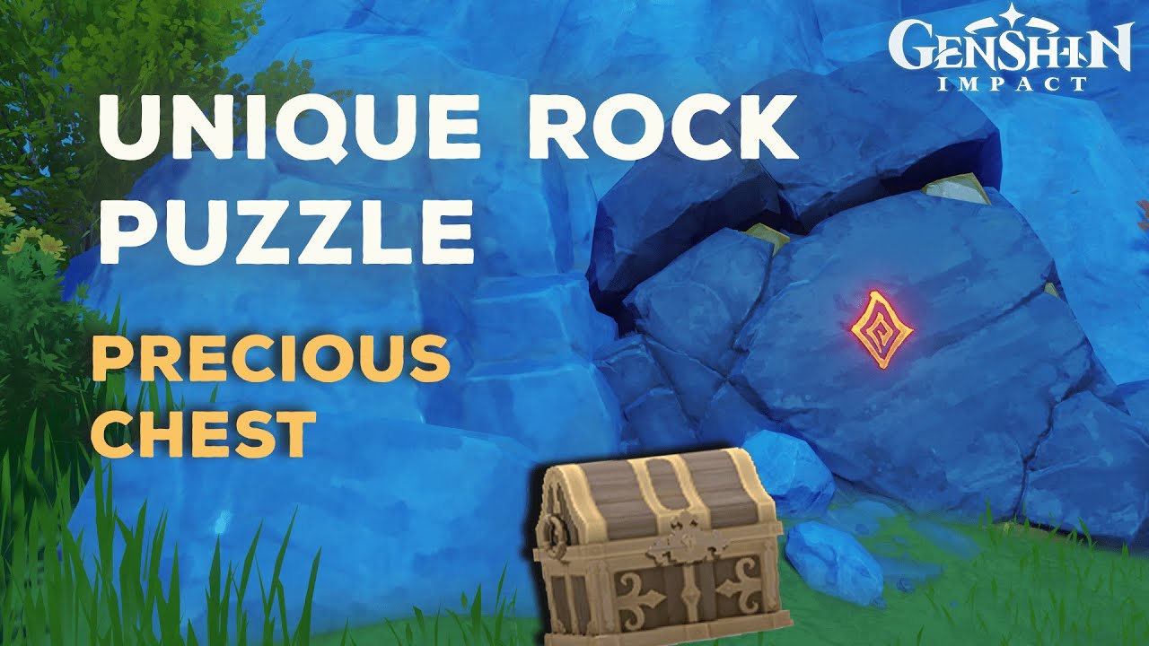 Unique Rock Puzzle The Chasm Precious Chest Genshin Impact 2.6