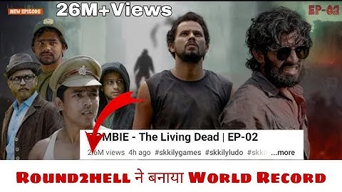 @Round2hell Zombie Part 2 Break Records Zayn Saifi React || Zombie Part 2 r2h Record || R2h