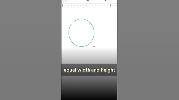 How to draw a perfect Circle and Square in Google Slides/Drawings?