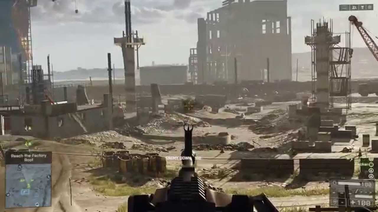 Battlefield 4 - Campaign - Mission 1 - Baku - Hard Difficulty