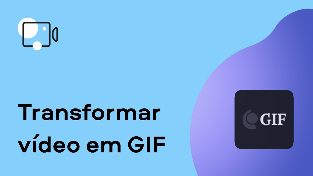 Editor para transformar vídeo em GIF