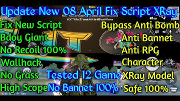🔥Update New 08 April Fix Script Bypass Anti Bannet Anti Bomb Anti RPG XRay Black Sky/ Safe 100%🔥