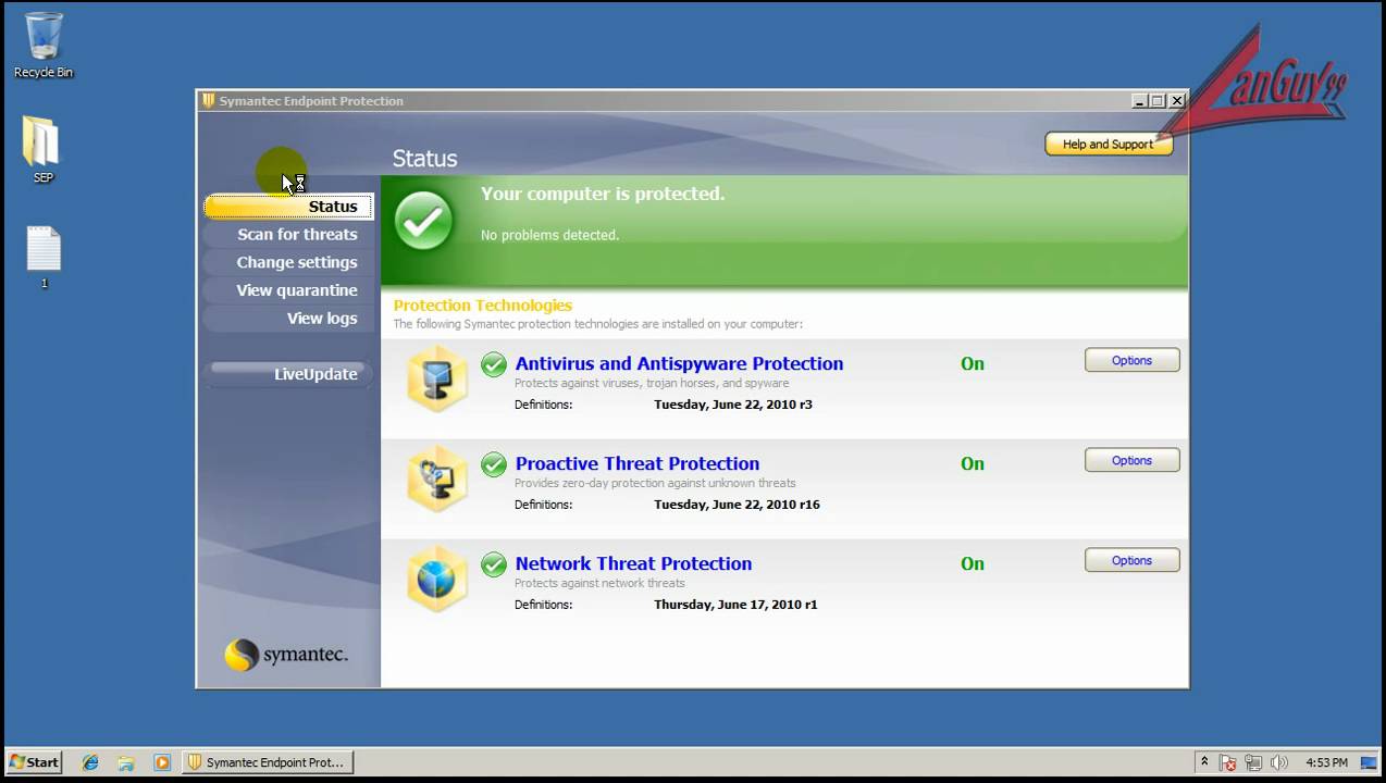 Symantec endpoint protection 11.0 virus definitions