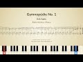 Gymnopédie No. 1 - Erik Satie - Piano solo