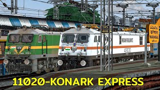 11020 KONARK EXPRESS (BBS - CSMT)||TRAIN JOURNEY||RAILWORKS GAMEPLAY|TRAIN SIMULATOR 2020#livestream