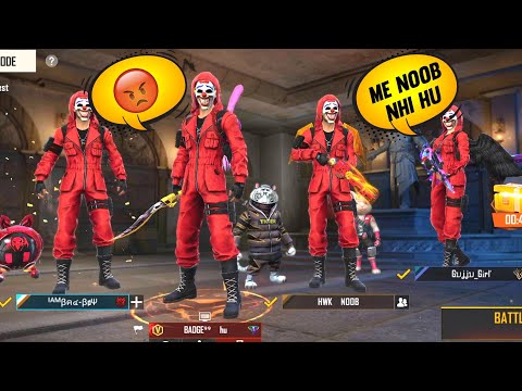 Girl Red Criminal Got Angry & This Happened! Badge99 - Garena Free Fire