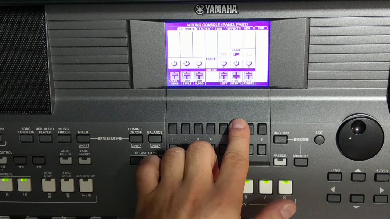 Как использовать Yamaha PSR в качестве циклического лупа аккордовой прогрессии