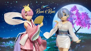 [UNBOXING] Re: Zero - FuRyu SSS figure Fairy Tale Series Princess Kaguya (Ram) and  Snow Queen (Rem)