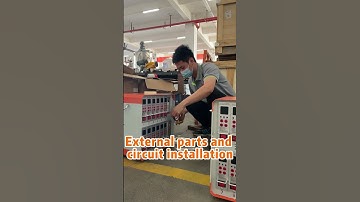 Injection mold temperature controller debugging and installation