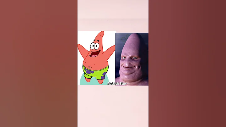 SpongeBob characters in real life SpongeBob Square...
