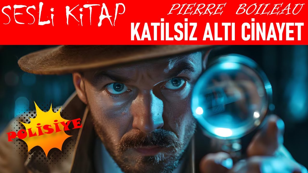 KATİLSİZ ALTI CİNAYET Pierre Boileau POLİSİYE Sesli Kitap Kitapların Kedisi  TÜM KİTAP