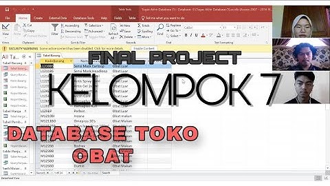 Final Project - Database Toko Obat 