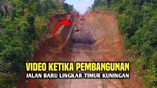 Video Drone Pembangunan Jalan Baru Lingkar Timur Kuningan Jawa Barat