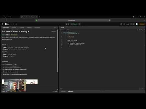 557  Reverse Words in a String III (Python)