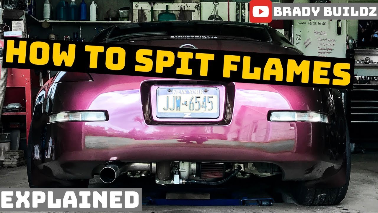 How To Make Your Car Shoot Flames Explained YouTube