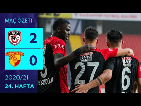 ÖZET: Gaziantep FK 2-0 Göztepe | 24. Hafta - 2020/21