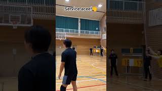 ACE!🤯 #shorts #volei #volley #volly #voleibol #volleyball #volleyballworld #volleyballplayer