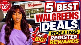 WALGREENS DEALS THIS WEEK 🚨 Roll Your Register Rewards & Pay Just $22 for 10 Products! | June 7–13