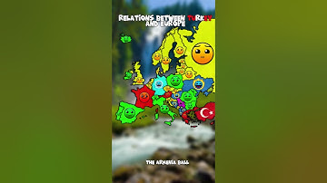 Relations Between Turkey 🇹🇷 and Europe 🇪🇺 #geography #europe #map #maps #mapping #mapper #turkey