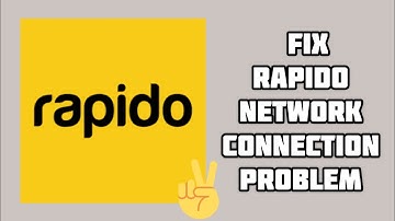 Fix Rapido App Network Connection (No Internet) Problem|| TECH SOLUTIONS BAR