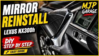 How to Reinstall Lexus NX300h Side Mirror | DIY Step by Step ⭐
