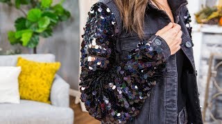 DIY Sequin Jean Jackets with Orly Shani  - Home & Family