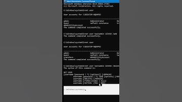 delete account on windows with cmd command prompt.