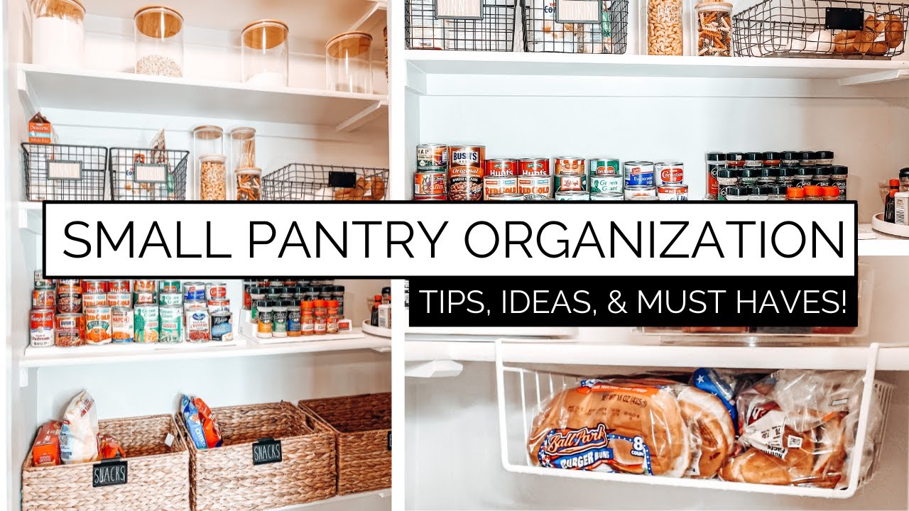 How to Organize a Small Pantry on a Budget {Tips + Ideas} - The