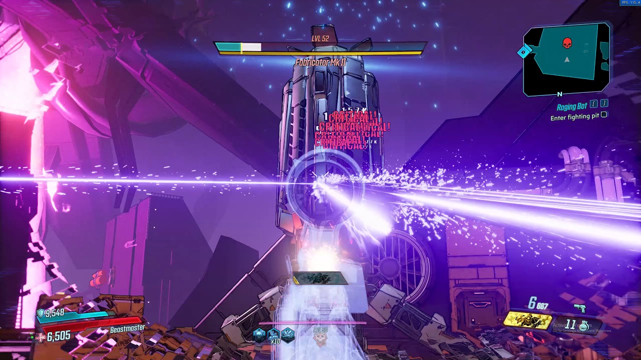 [Borderlands 3] Fabricator Mk. II in under a minute (Mayhem 4)