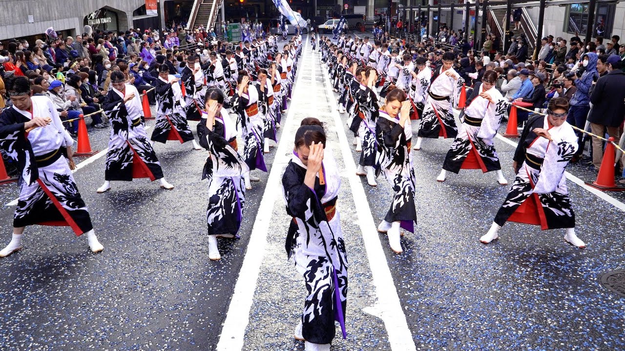 [4K]藍なり｜SIRIUS〜燃ゆる想ひ〜（第21回 町田夢舞生ッスイ祭 2025/原町田大通り東急会場/2回目）