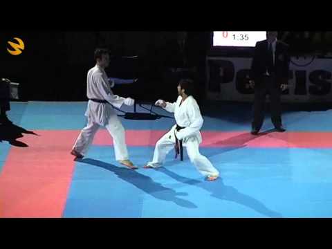 FINAL- World Karate Champion Rashad HUSEYNOV - AZERBAIJAN - ITALY  /  WKC 2011