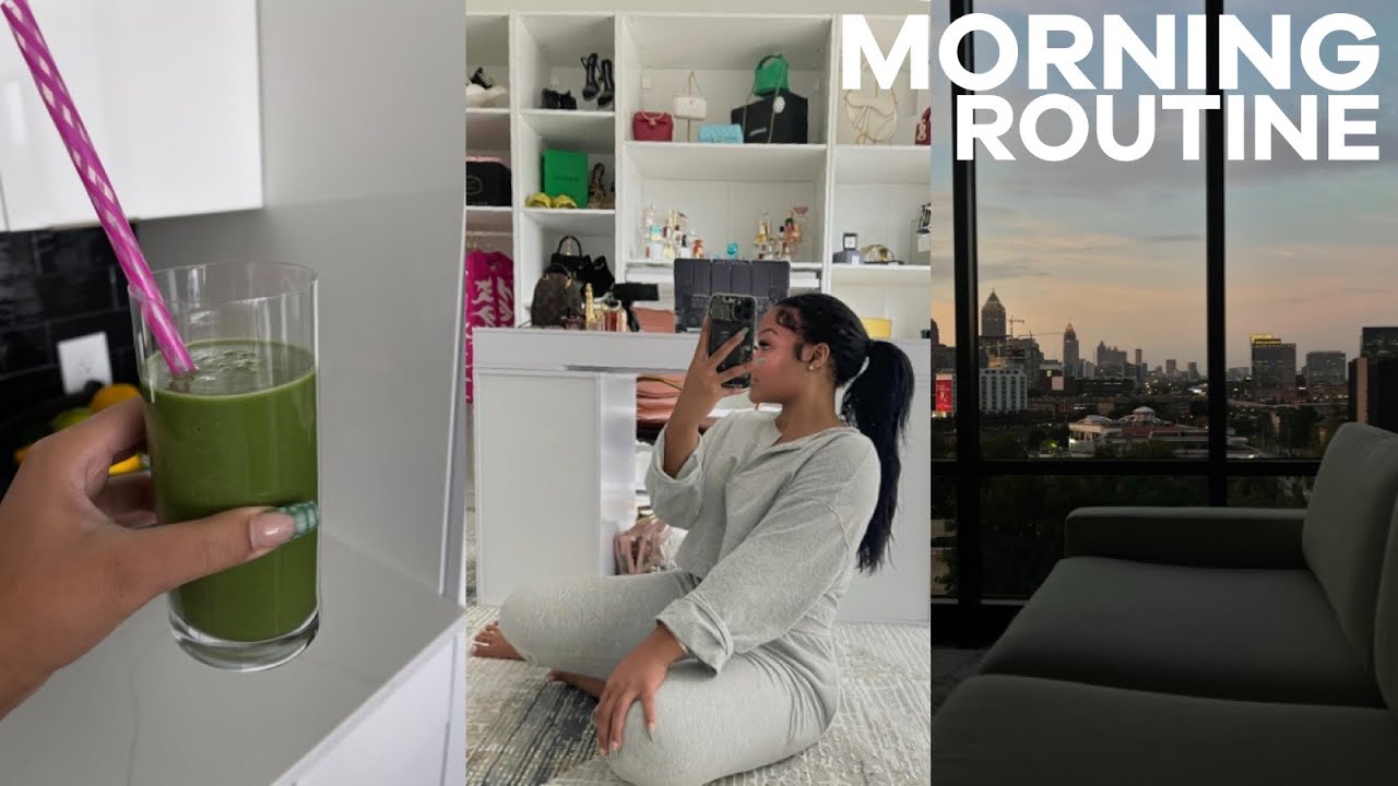 MORNING ROUTINE 2021 | REALISTIC & PRODUCTIVE | HEALTHY HABITS | KIRAH OMINIQUE