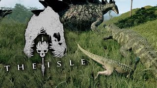 Attacking an Ancient Crocodile's Nest! | The Isle Funny Moments (Indonesian) screenshot 5