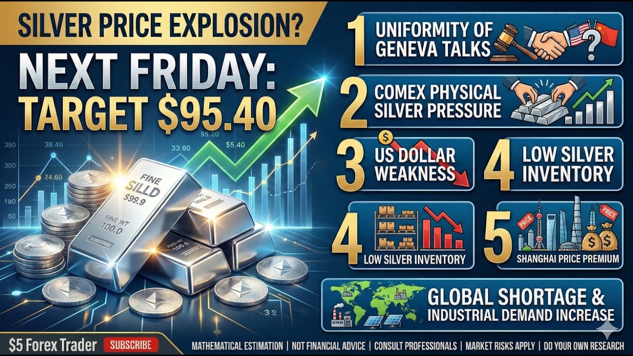 வெள்ளி விலை $95.40-ஐ எட்டுமா?